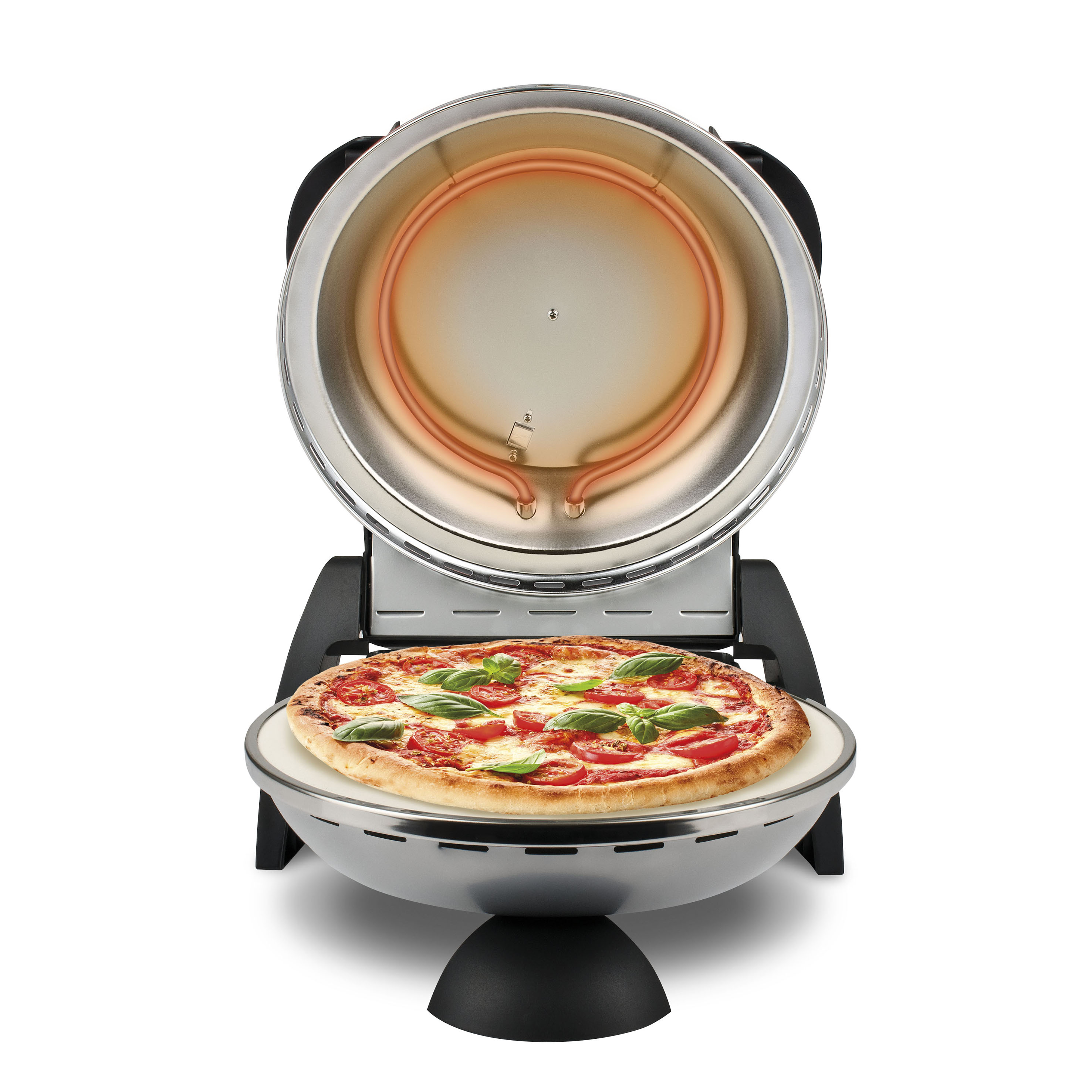 Delizia Silver G10006 06 Pizza Oven - Patented G3 Ferrari | G3 Ferrari