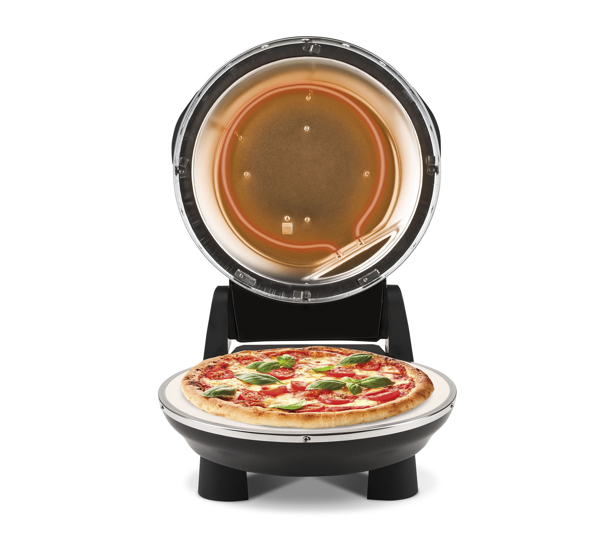 Pizzeria Snack Napoletana BLACK G10032 Pizza oven PLUS